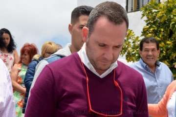 La Gavia procesiona a sus patronos en el último día de su fiesta (Foto Francisco Javier Santana)